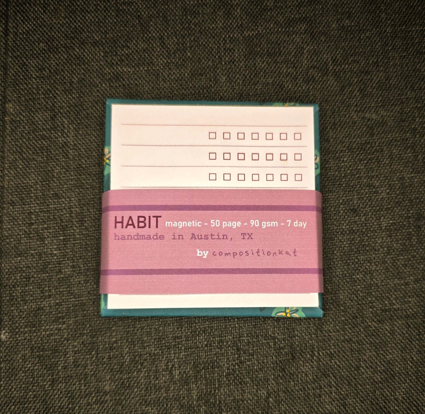 HABIT Magnetic Notepad