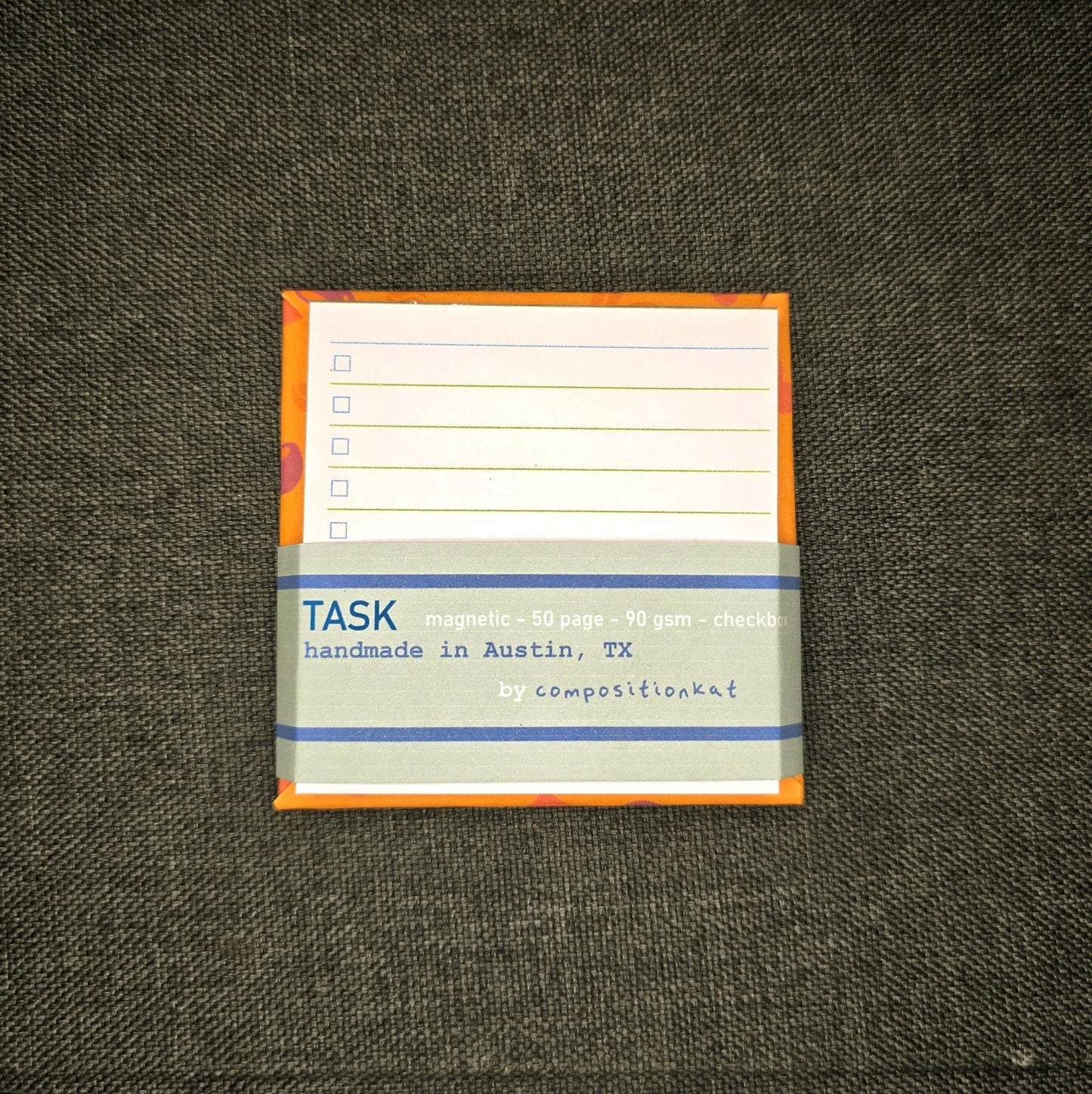 TASK Magnetic Notepad