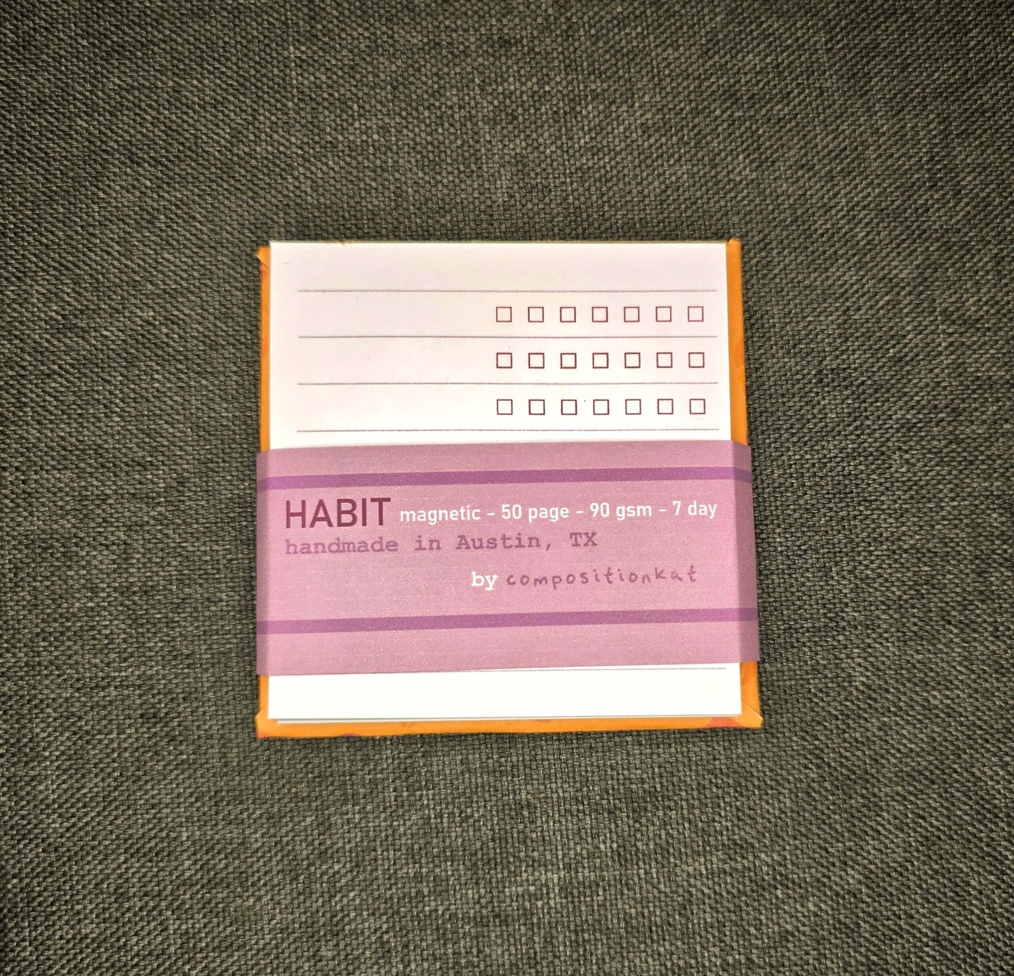 HABIT Magnetic Notepad