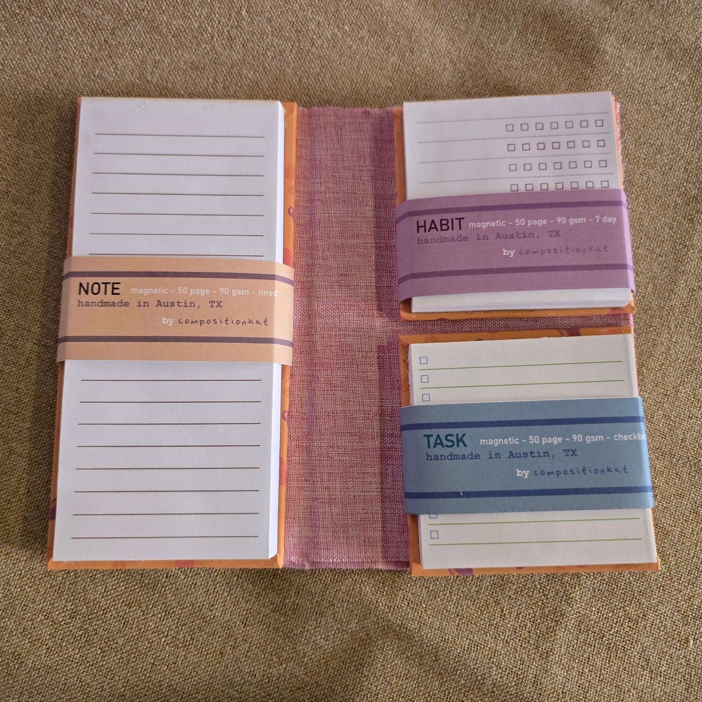 Magnetic Notebook Set