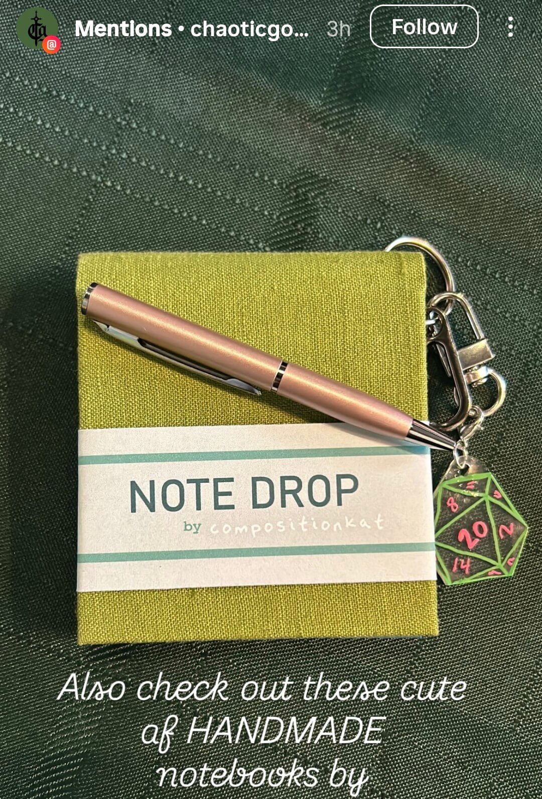 Note Drop