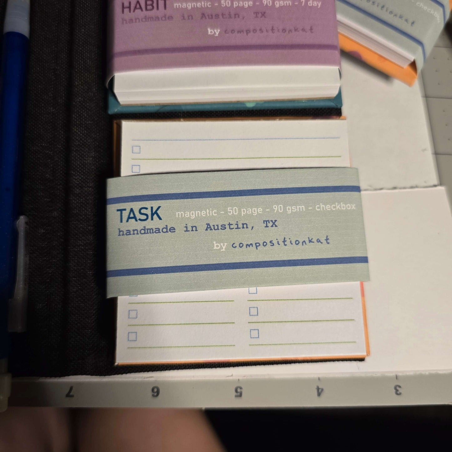 TASK Magnetic Notepad